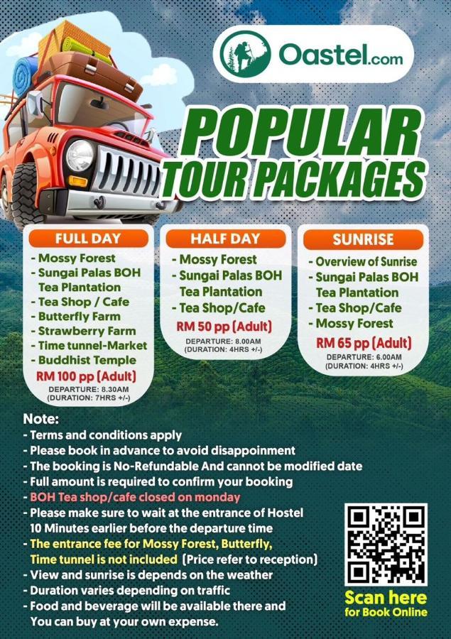 C1 Backpackers Hostel 카메론하일랜즈 외부 사진